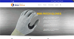 Desktop Screenshot of majorglove.com